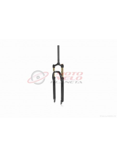 Вилка вело  29" 1-1/8"  пневматическая, регулируемая  #QC-011